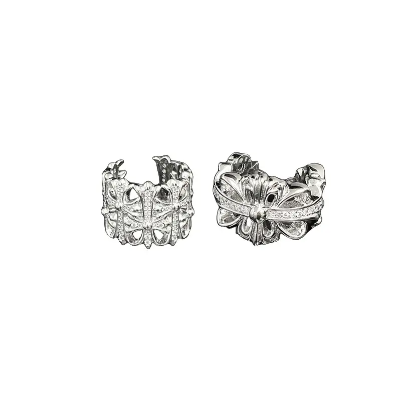 Silver Cross Design Ring for Women Fashion Jewelry - Image 7