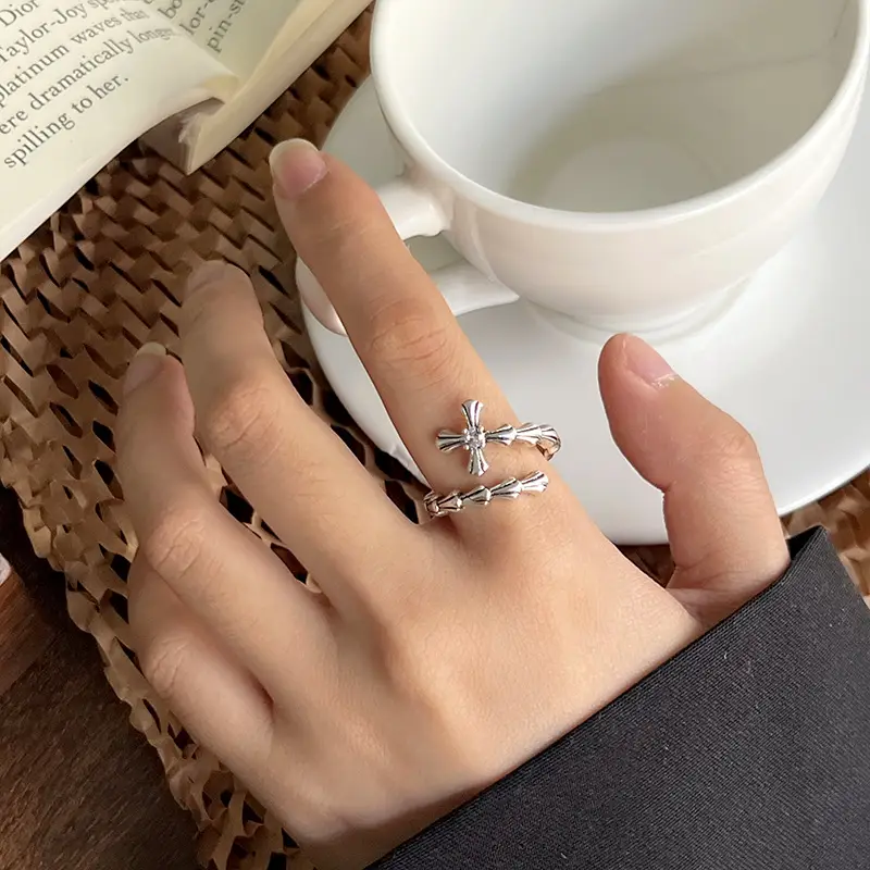 925 Sterling Silver Rings for Men - Faded Color-Free & Customizable — feature 16