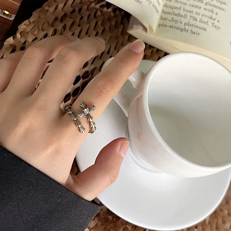 925 Sterling Silver Rings for Men - Faded Color-Free & Customizable — feature 20