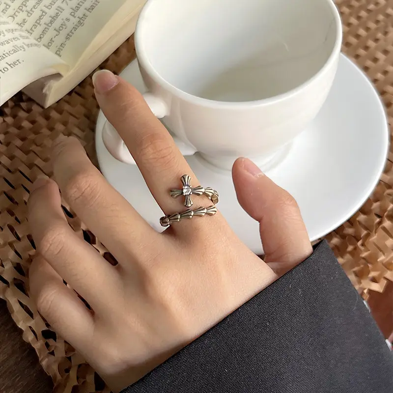 925 Sterling Silver Rings for Men - Faded Color-Free & Customizable — feature 21