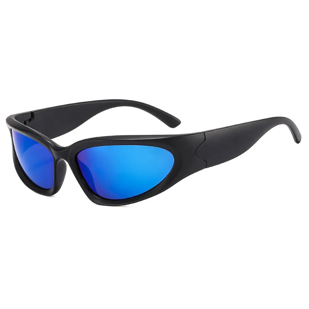 Men & Women Steampunk Sunglasses Black Gray - Image 16