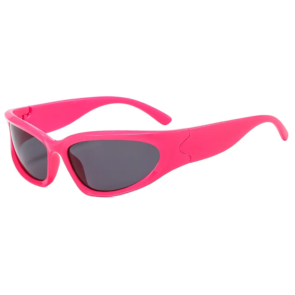 Men & Women Steampunk Sunglasses Black Gray - Image 2