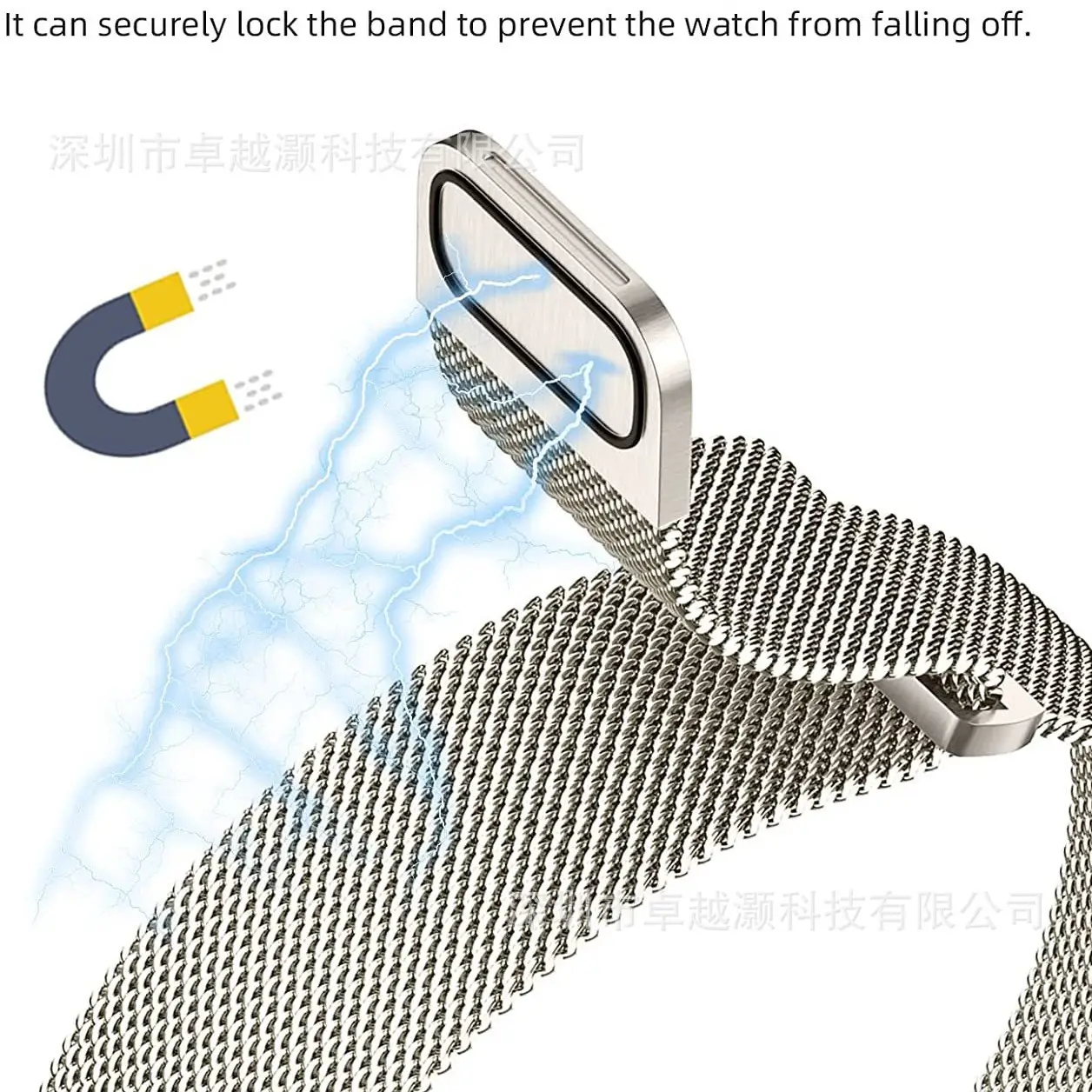 Apple Watch 10 Smart Watch with Mesh Band - Image 10