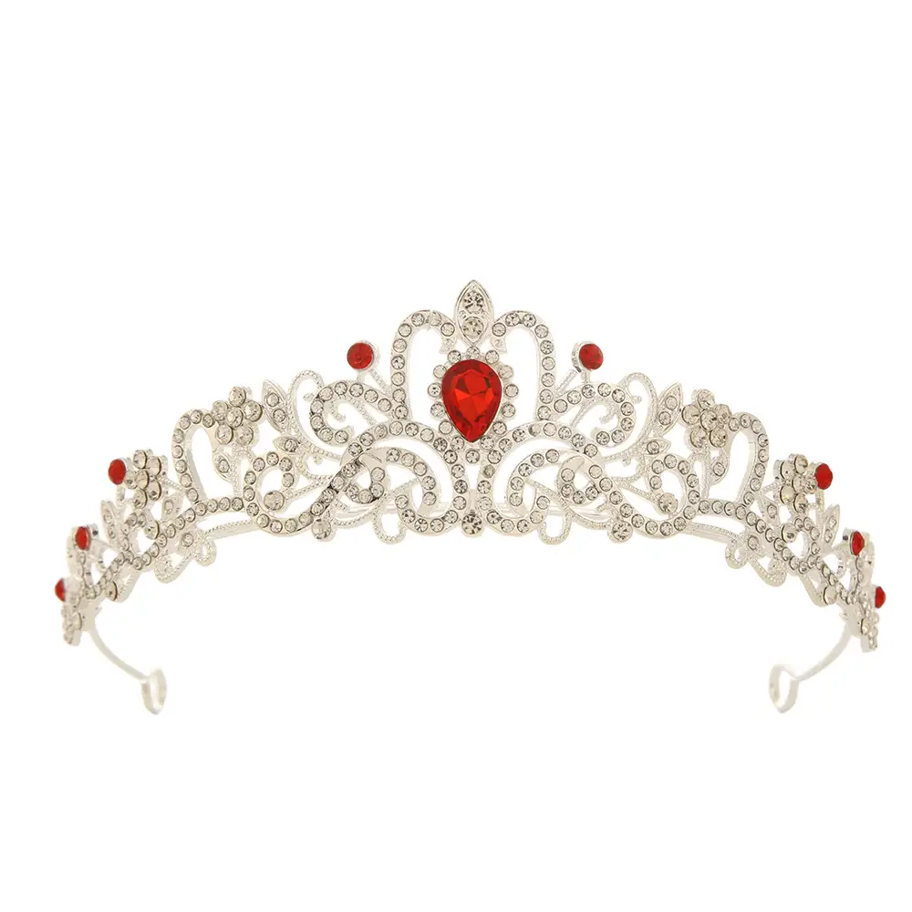 Golden Crystal Crown for Bride & Child 15.3cm - Image 8