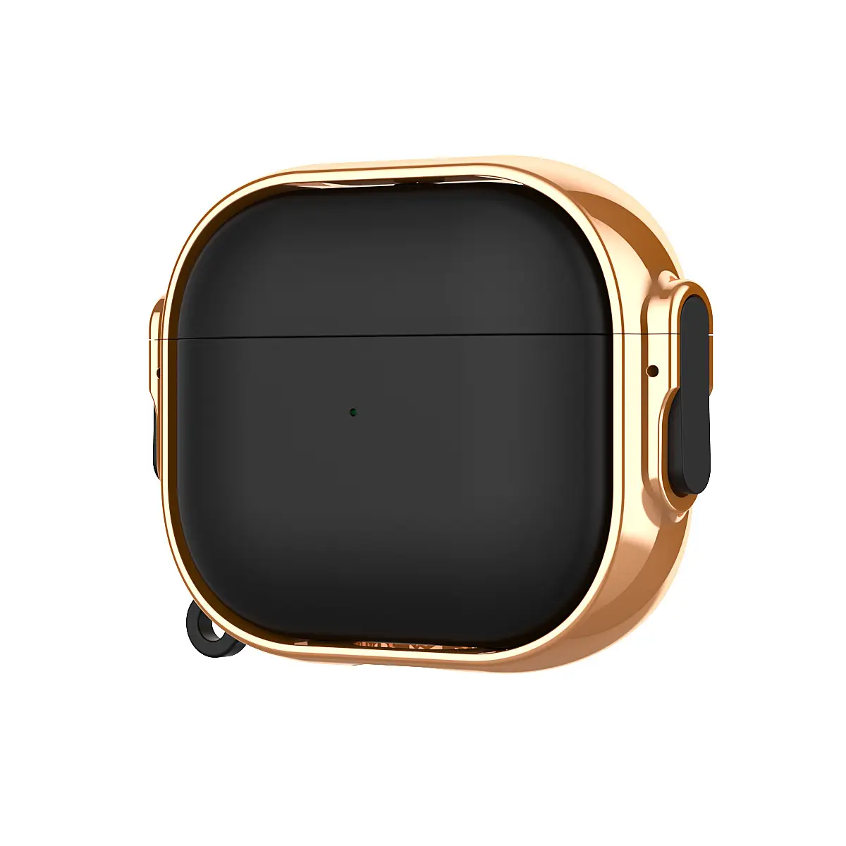 Apple Air Pods Pro2 Gold Protective Case with Keychain - Image 17