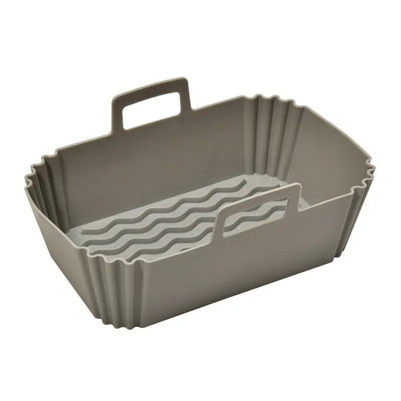 Rectangular Silicone Air Fryer Pan for Chicken