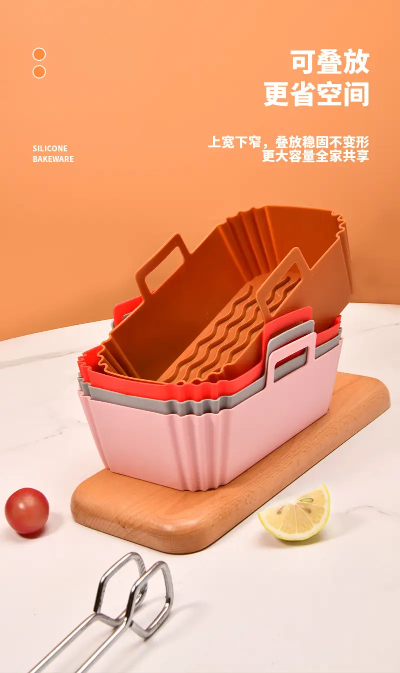 Rectangular Silicone Air Fryer Pan for Chicken — feature 16