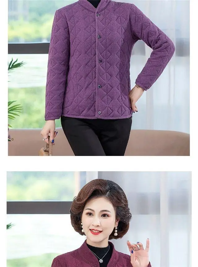 Black Quilted Coat for Women Winter Warm Outerwear — feature 11