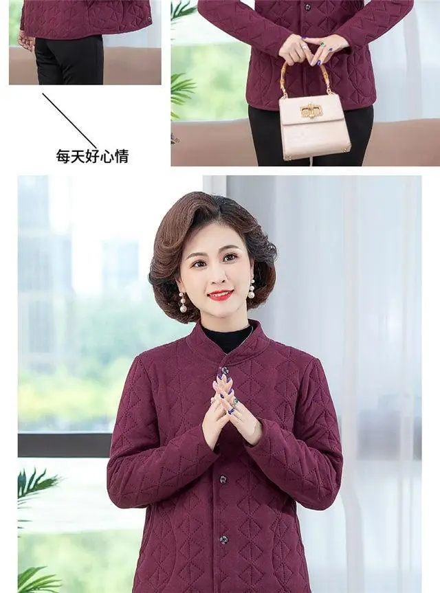 Black Quilted Coat for Women Winter Warm Outerwear — feature 13