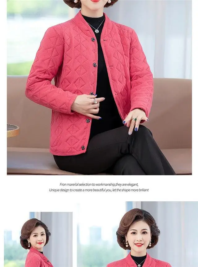 Black Quilted Coat for Women Winter Warm Outerwear — feature 17