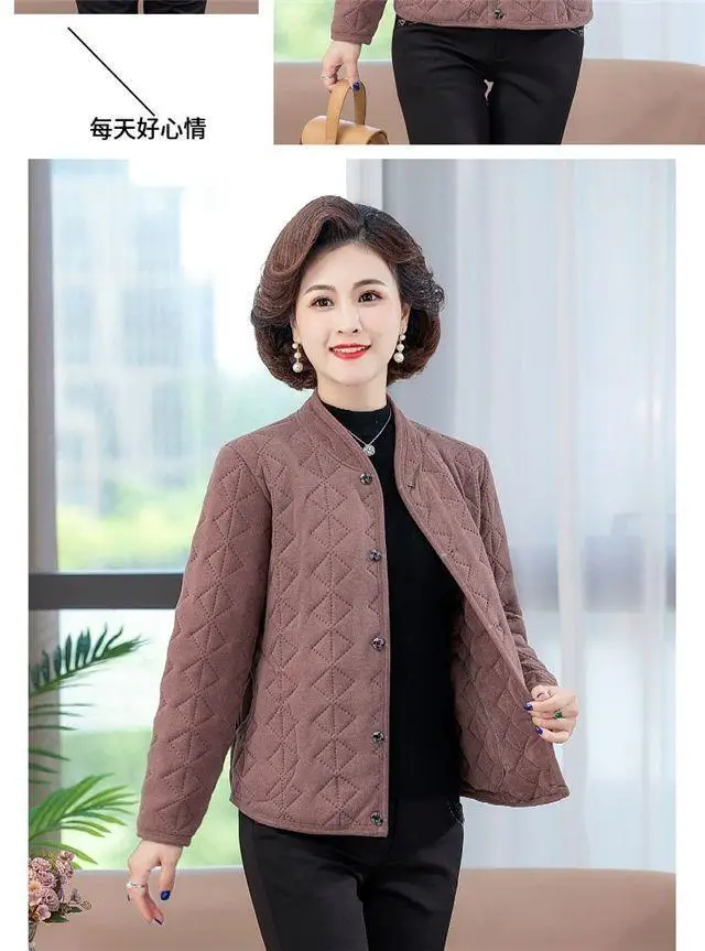 Black Quilted Coat for Women Winter Warm Outerwear — feature 8