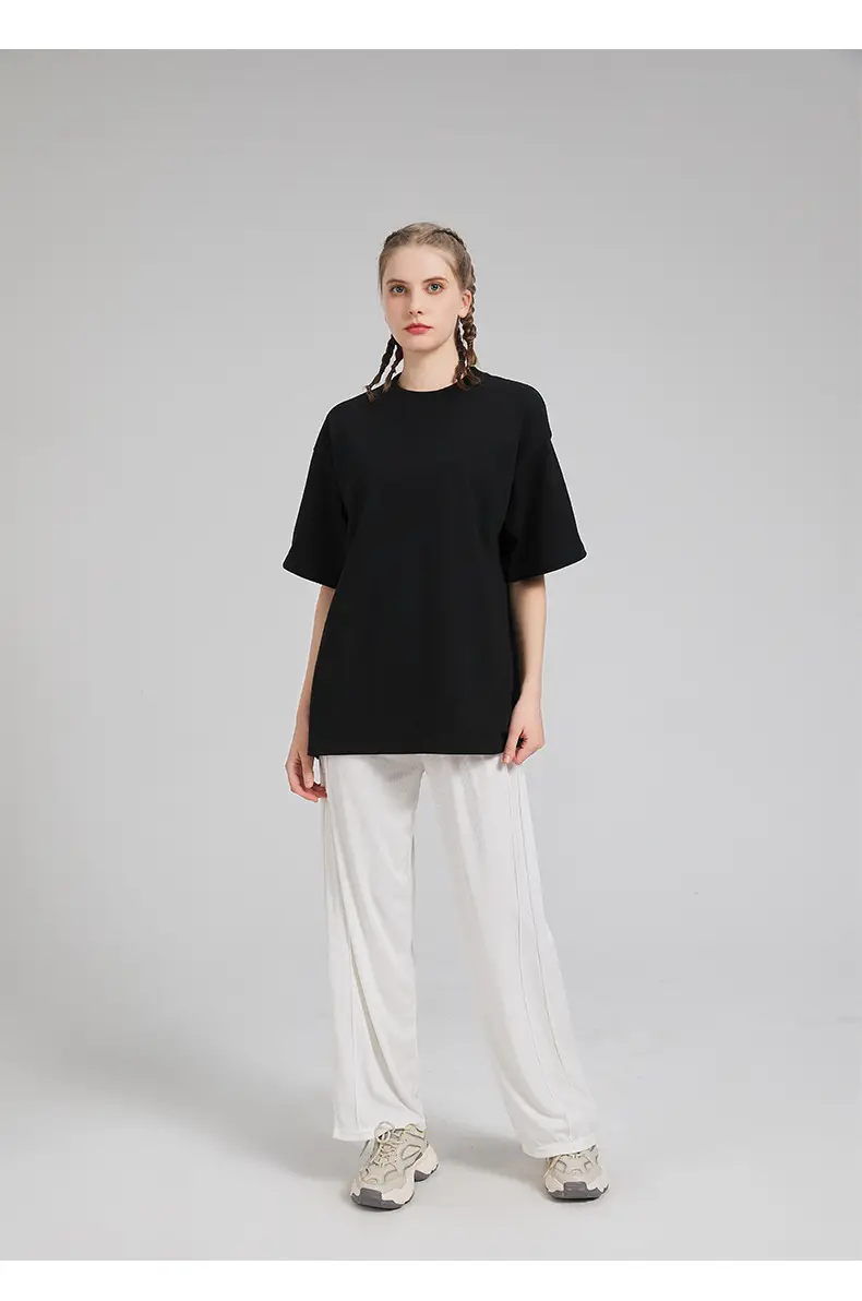 Men Pure Cotton Short Sleeve T-Shirt Solid Beige — feature 12