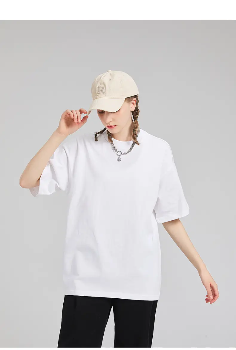 Men Pure Cotton Short Sleeve T-Shirt Solid Beige — feature 18