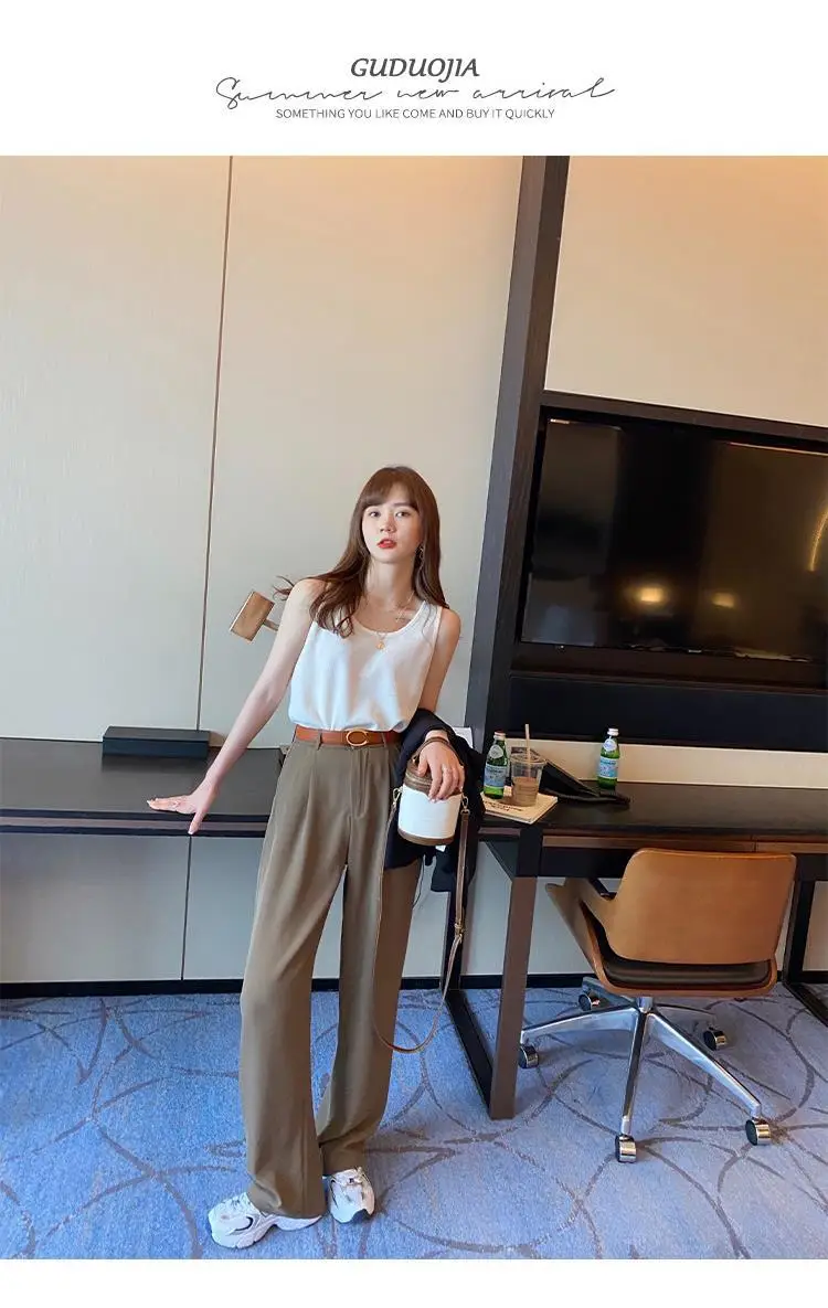 Women White Cotton One-Line Collar Top Summer Wear — feature 18