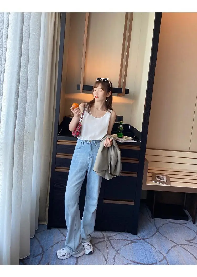 Women White Cotton One-Line Collar Top Summer Wear — feature 30