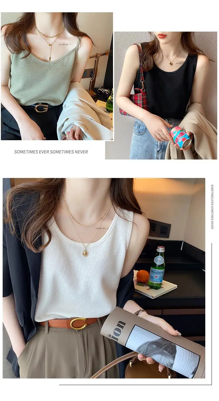 Women White Cotton One-Line Collar Top Summer Wear — feature 8