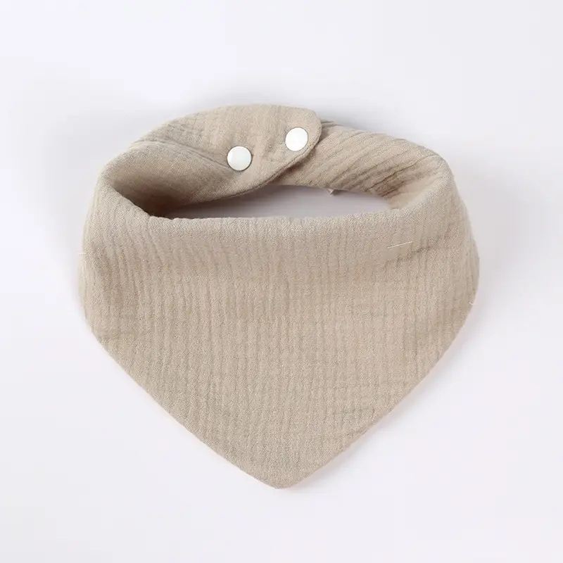 Cotton Heart Shape Baby Bibs for Newborns