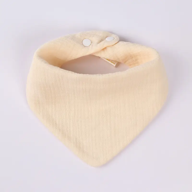 Cotton Heart Shape Baby Bibs for Newborns