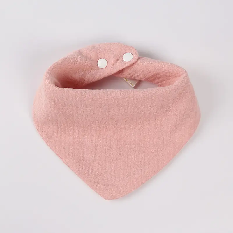 Cotton Heart Shape Baby Bibs for Newborns - Image 7