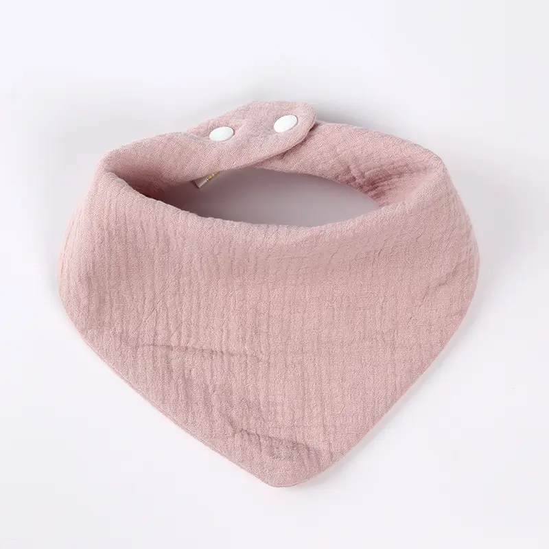 Cotton Heart Shape Baby Bibs for Newborns - Image 8