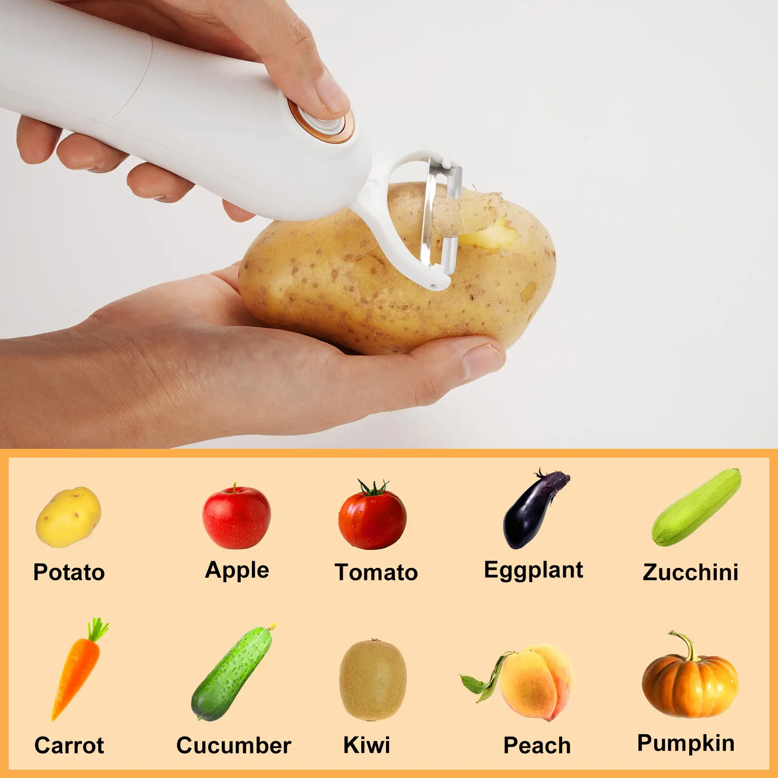 Electric Wire Cutter & Peeler Portable White — feature 8