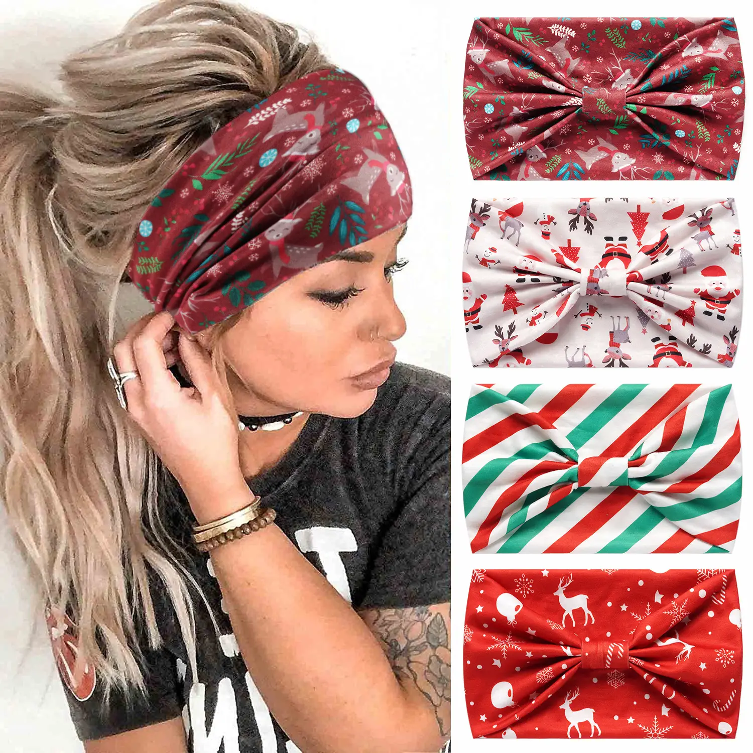 Halloween Christmas Hair Band Wide Fit Women - Image 42