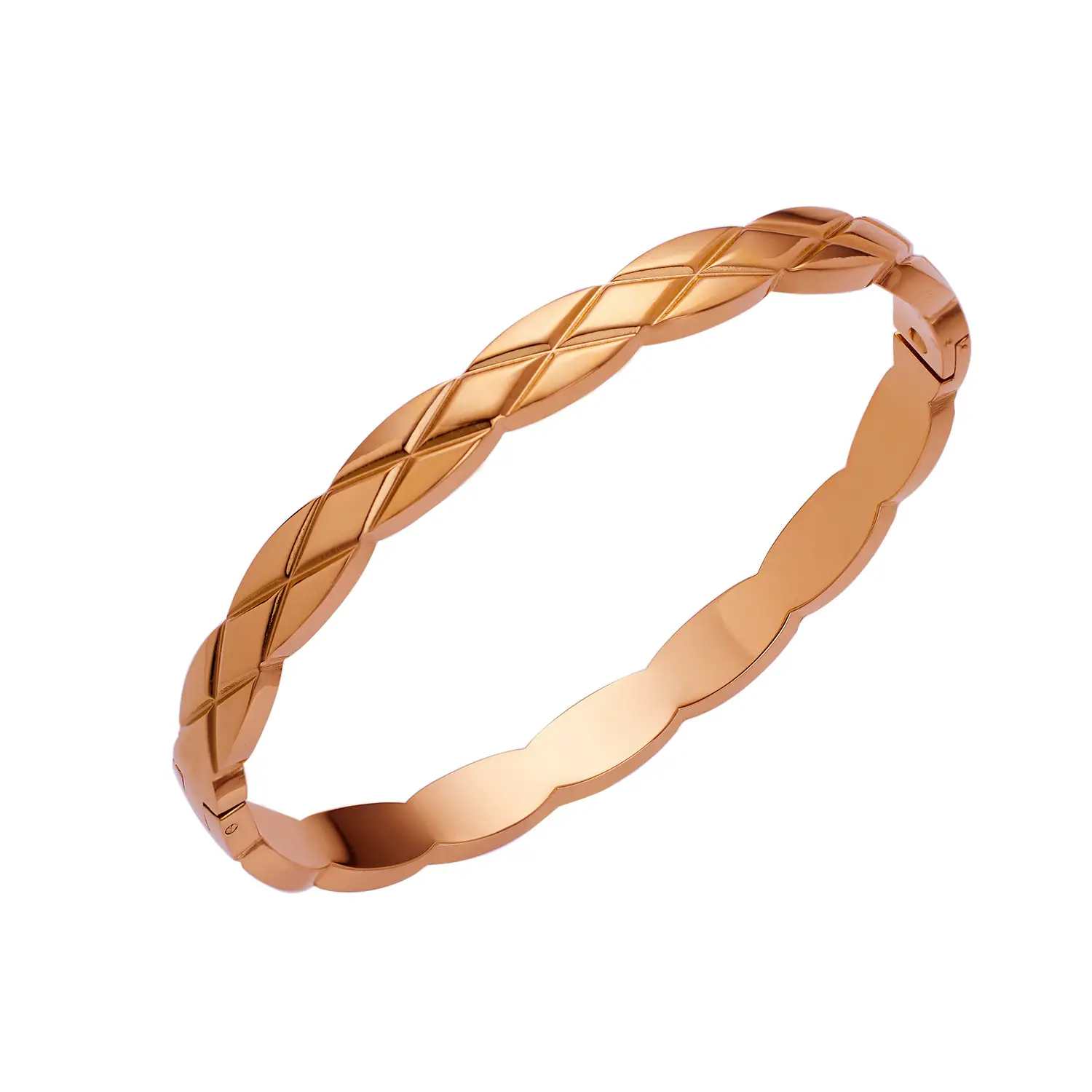 Gold Rhombus Diamond Women's Bracelet