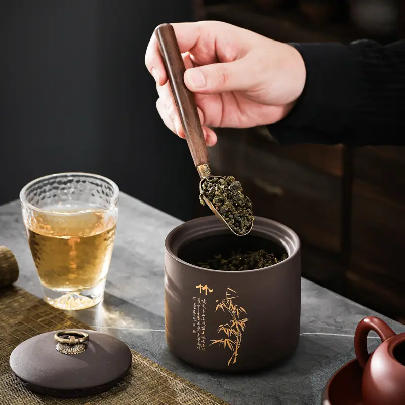 Purple Clay Tea Pot 50g Black Tea Pu 'er