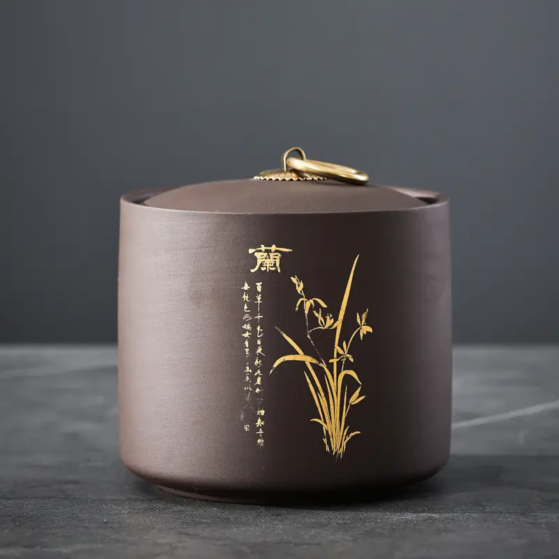 Purple Clay Tea Pot 50g Black Tea Pu 'er