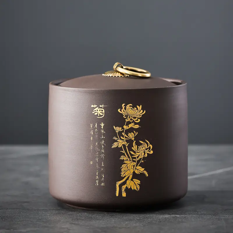 Purple Clay Tea Pot 50g Black Tea Pu 'er