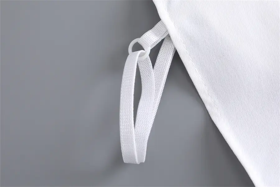 White Leather Fake Collar Shirt for Men — feature 16