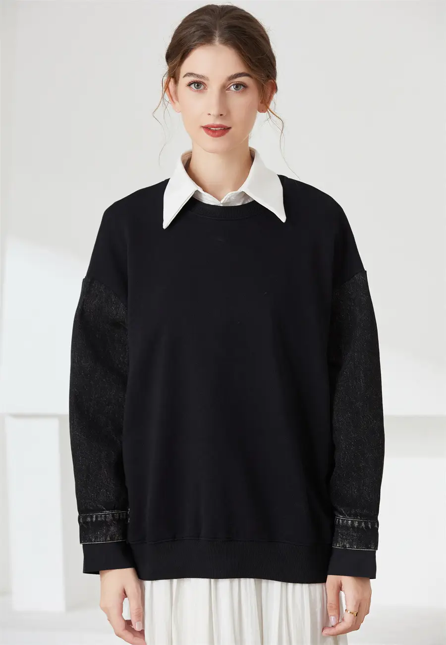 White Leather Fake Collar Shirt for Men — feature 6