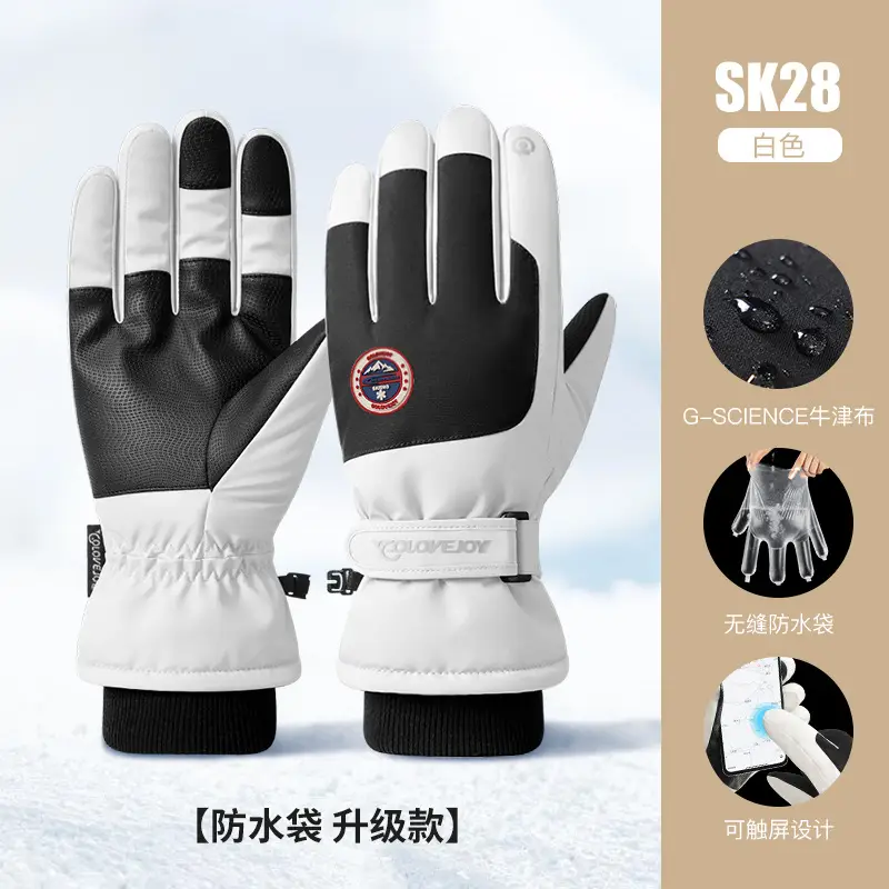 Winter Ski Gloves Waterproof Touch Screen Fleece Lined - Image 15