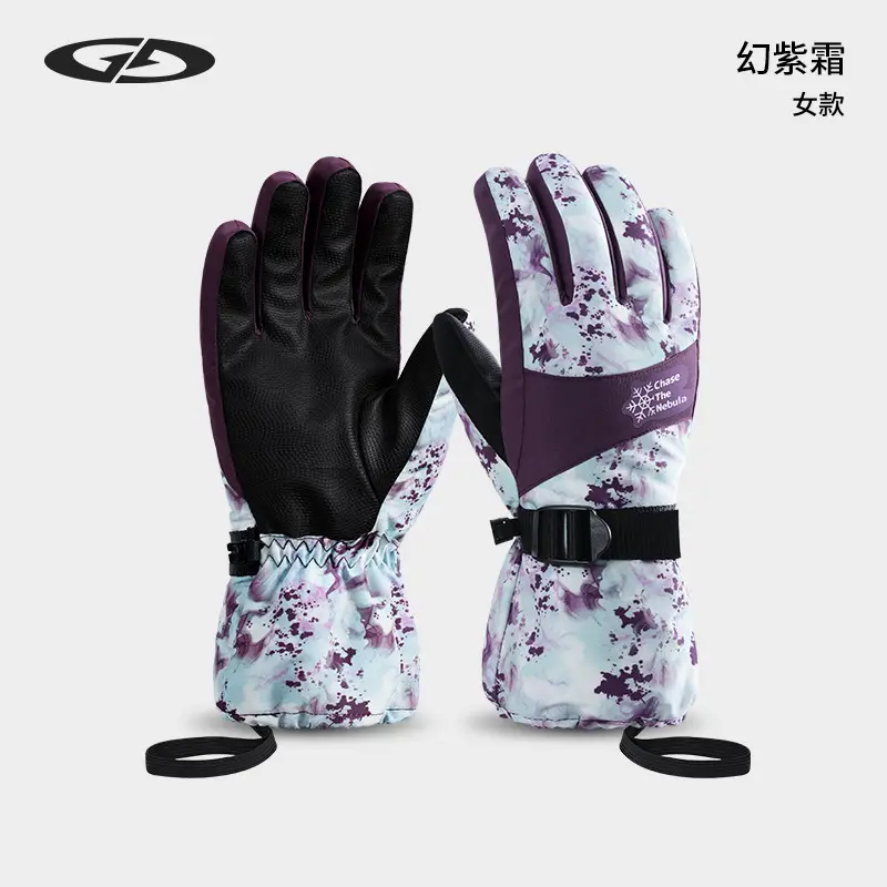 Winter Ski Gloves Waterproof Touch Screen Fleece Lined - Image 19