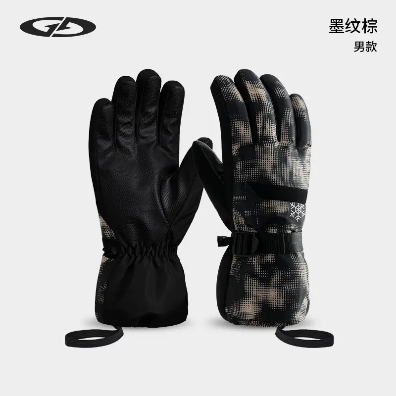 Winter Ski Gloves Waterproof Touch Screen Fleece Lined - Image 20