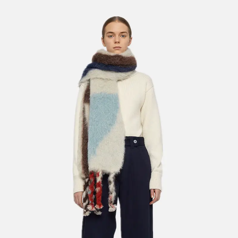 2022 Warm Jilsander Imitation Cashmere Scarf for Women - Image 5