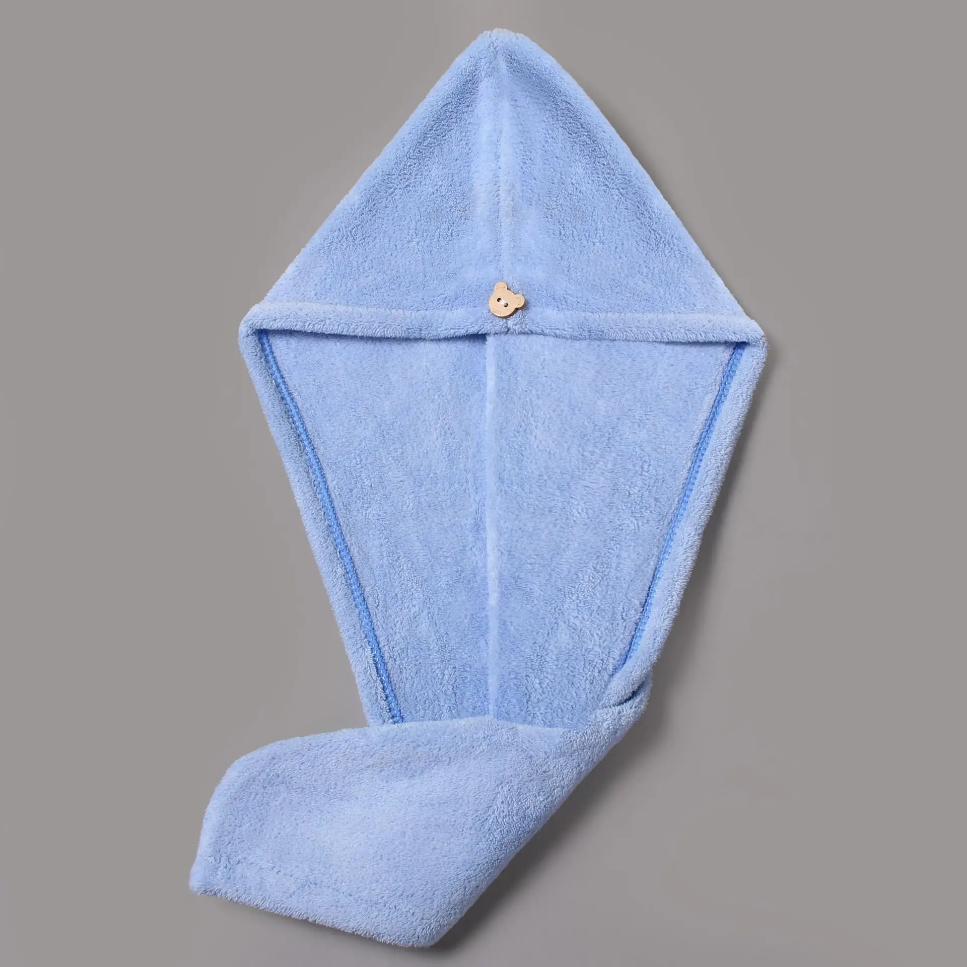 Women's Hair Drying Cap Thick Super Absorbent Coral Fleece Towel - Image 14