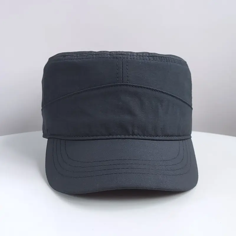 Green Self-Cast Flat Cap for Boys Men - Image 9