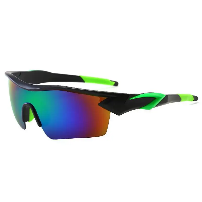 Men Windproof Sunglasses Blue Yellow Lens - Image 3
