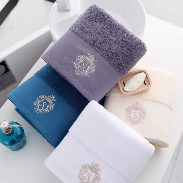 Cotton Bath Towel Set with Gift Box and Logo - Image 8