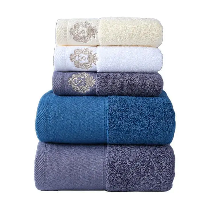 Cotton Bath Towel Set with Gift Box and Logo - Image 9