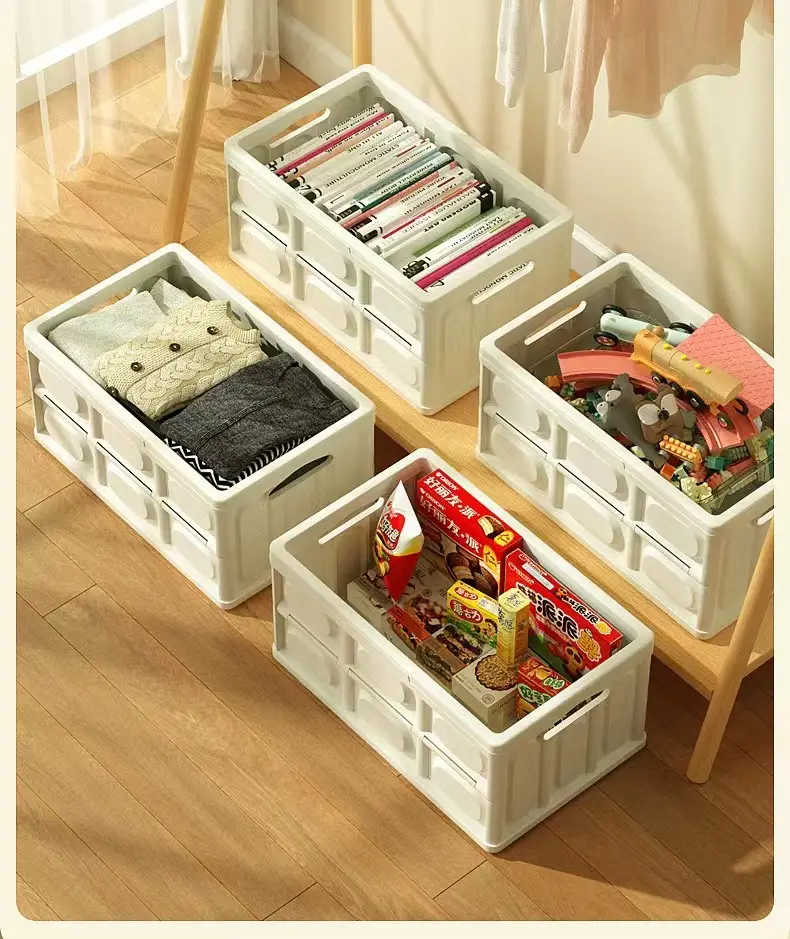 Foldable Camping Storage Box Black 42cm — feature 10