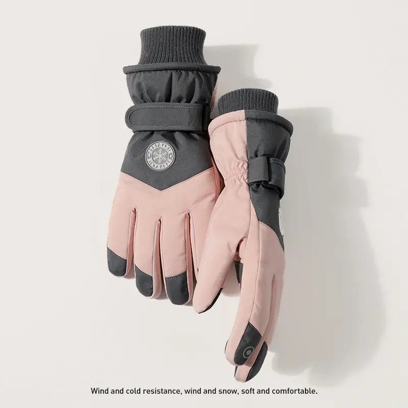 Winter Fleece-Lined Ski Gloves for Men Women - Image 10