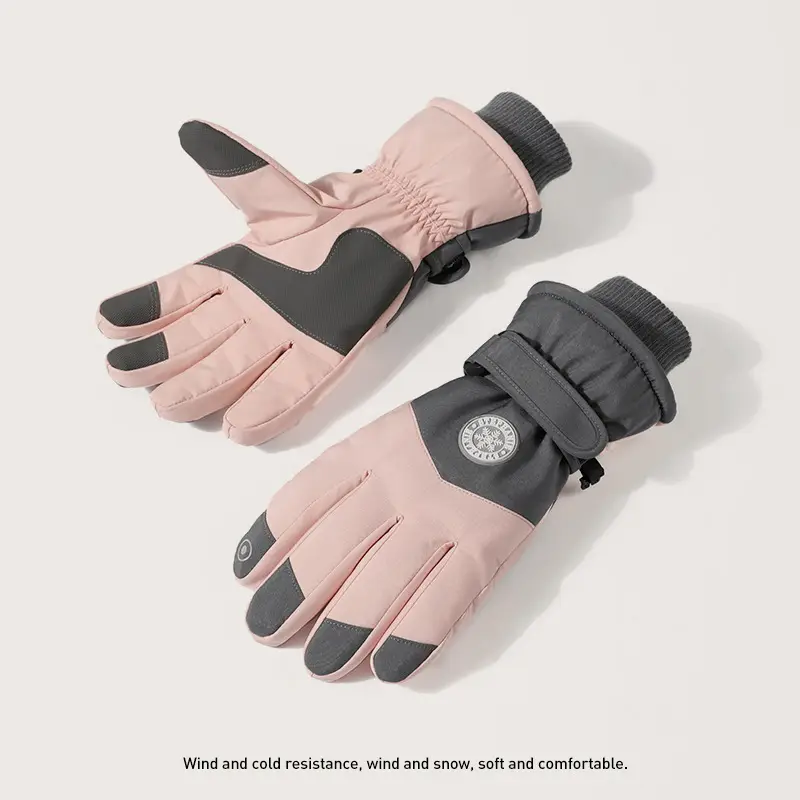 Winter Fleece-Lined Ski Gloves for Men Women - Image 11
