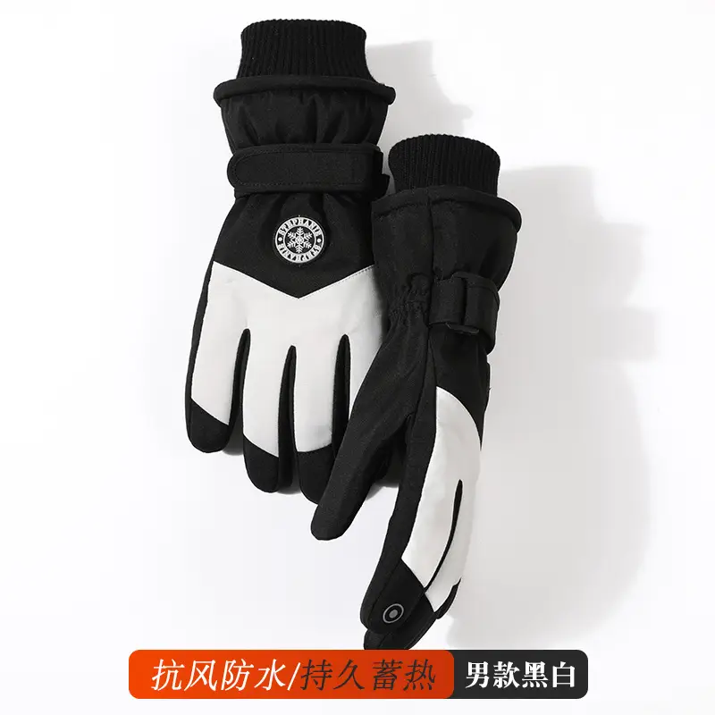 Winter Fleece-Lined Ski Gloves for Men Women - Image 6