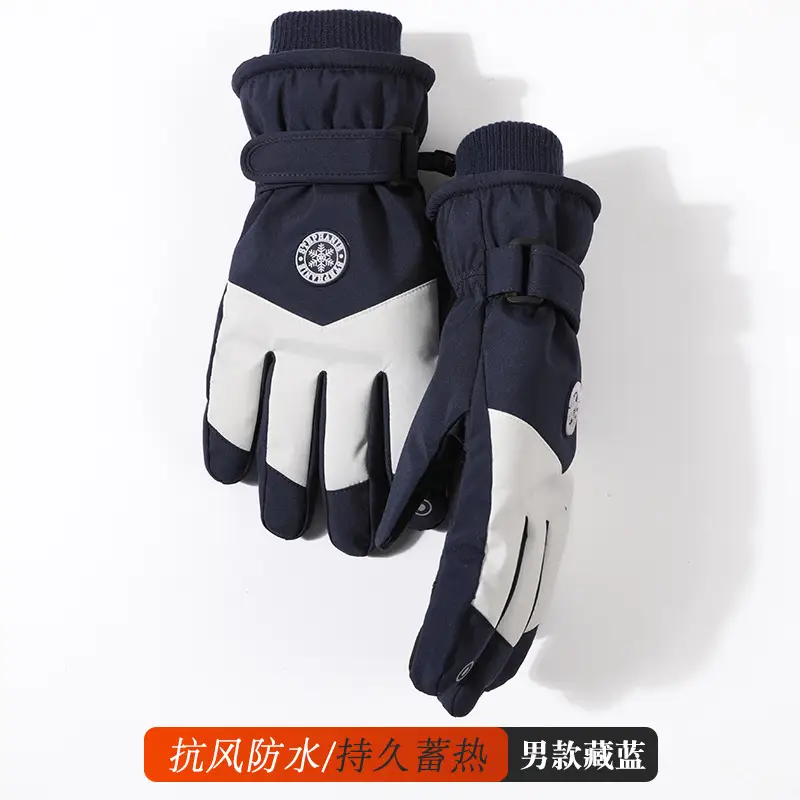Winter Fleece-Lined Ski Gloves for Men Women - Image 7