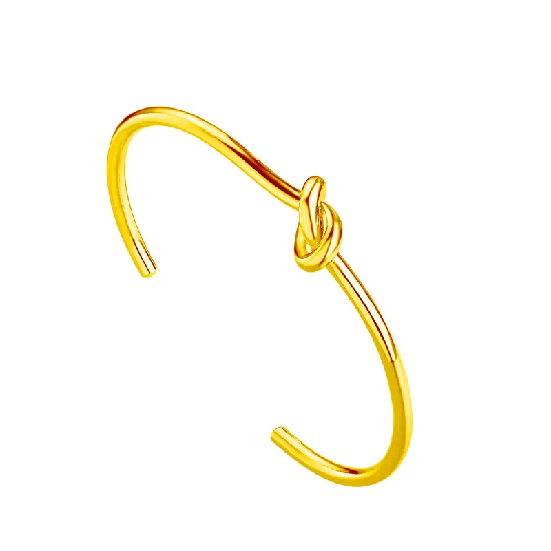 Minimalist Retro Open Knot Bracelet for Women