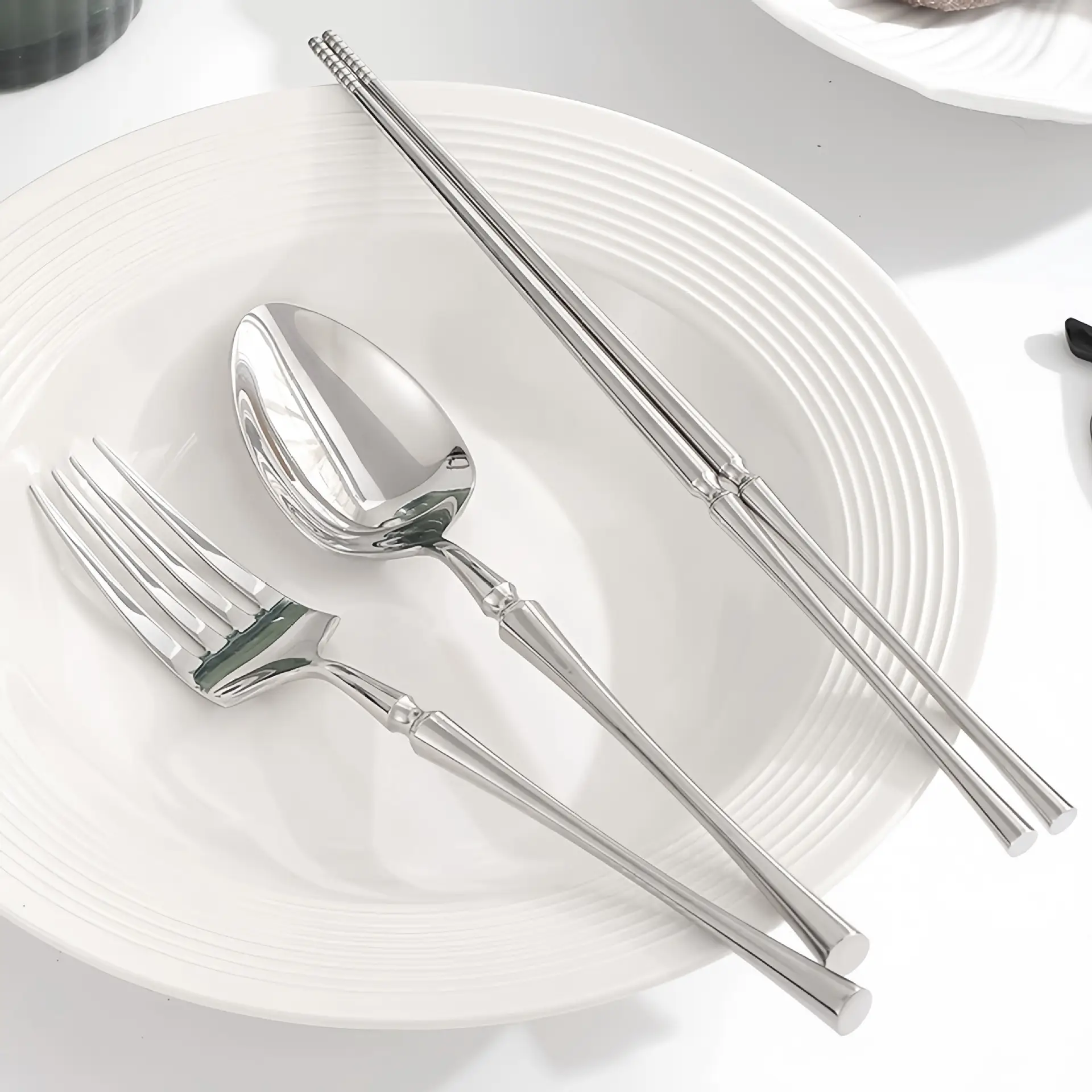 Stainless Steel Chopsticks 304 Non-Slip Solid Set — feature 10