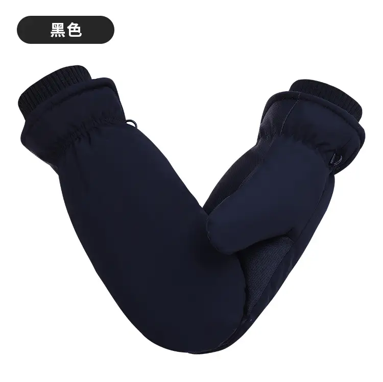 Men Black Snow Gloves Touch Screen Mountaineering Warm Waterproof — feature 18
