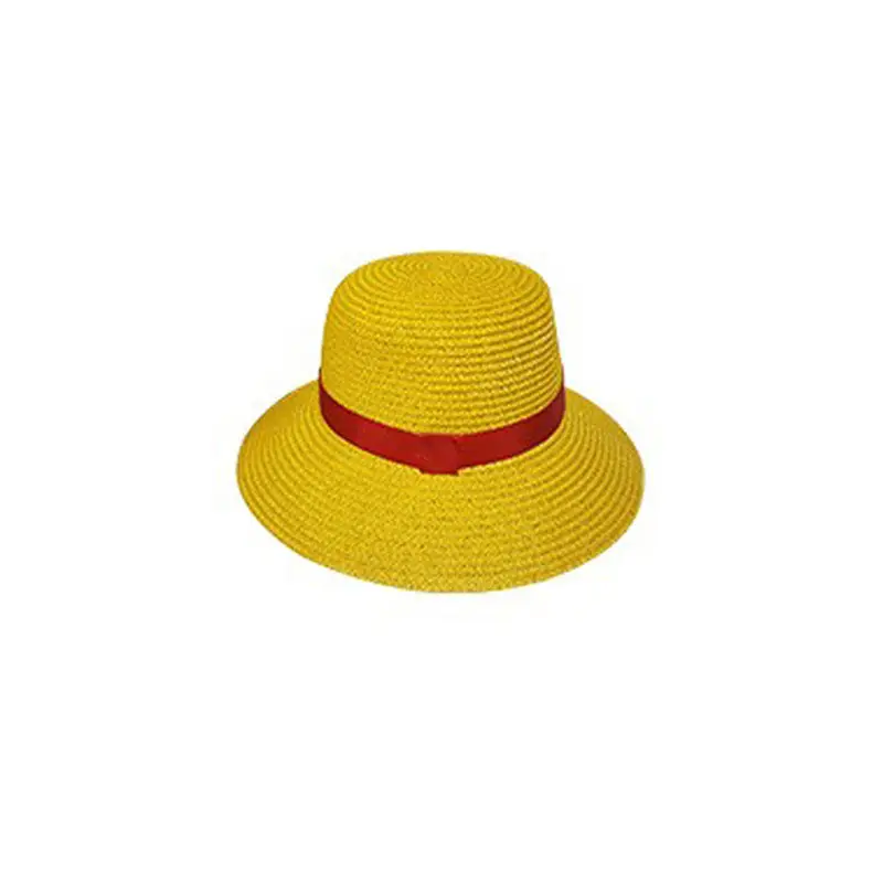 Luffy One Piece Kids Cosplay Suit Red Blue Yellow - Image 2
